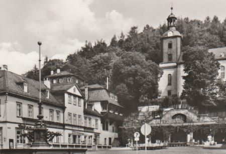 Leutenberg - Marktplatz - 1978 Leutenberg - Marktplatz - 1978