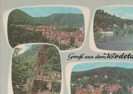 Thale - Bodetal Harz u.a. Treseburg u. Altenbrak - ca. 1965 Thale - Bodetal Harz u.a. Treseburg u. Altenbrak - ca. 1965