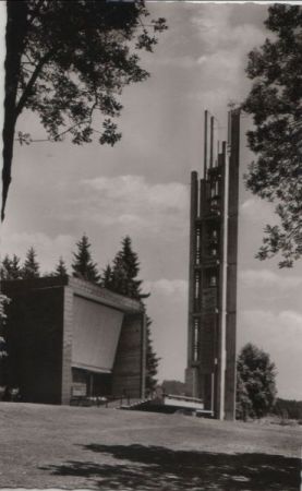 Bad Dürrheim - Johanneskirche - 1961 Bad Dürrheim - Johanneskirche - 1961