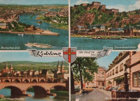 Koblenz - u.a. Schängelchen-Brunnen - 1968 Koblenz - u.a. Schängelchen-Brunnen - 1968