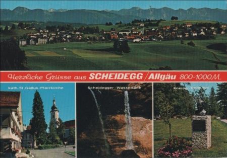 Scheidegg - u.a. Scheidegger Wasserfälle - 1985 Scheidegg - u.a. Scheidegger Wasserfälle - 1985