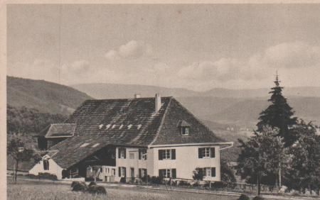 Kandern - Eigenheim des Landesverbandes im Reichsverband für Deutsche Jugendherbergen - ca. 1935 Kandern - Eigenheim des Landesverbandes im Reichsverband für Deutsche Jugendherbergen - ca. 1935