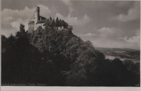Gößweinstein - Schloss - 1950 Gößweinstein - Schloss - 1950