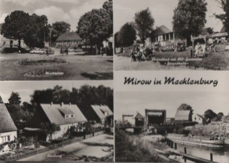 Mirow - u.a. Schleuse - 1970 Mirow - u.a. Schleuse - 1970