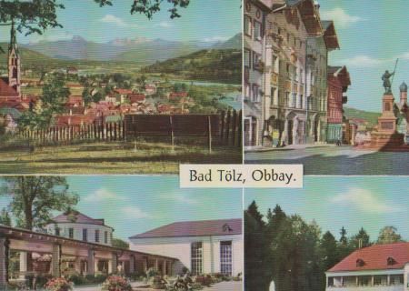 Bad Tölz u.a. Kurwandelhallen - 1960 Bad Tölz u.a. Kurwandelhallen - 1960