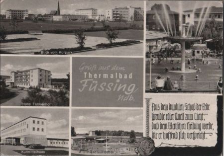 Bad Füssing - u.a. Kurmittelhaus - 1972 Bad Füssing - u.a. Kurmittelhaus - 1972