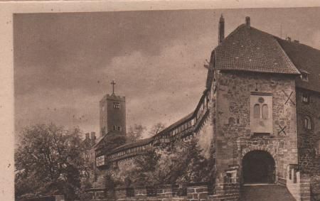 Eisenach - Wartburg - Eingang - ca. 1935 Eisenach - Wartburg - Eingang - ca. 1935