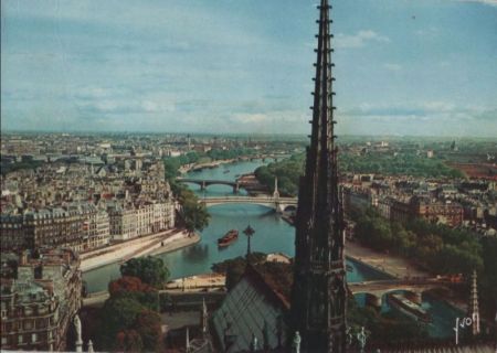 Frankreich - Paris - Panorama dur la Seine - 1962 Frankreich - Paris - Panorama dur la Seine - 1962