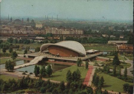 Berlin-Tiergarten, Kongreßhalle - 1966 Berlin-Tiergarten, Kongreßhalle - 1966