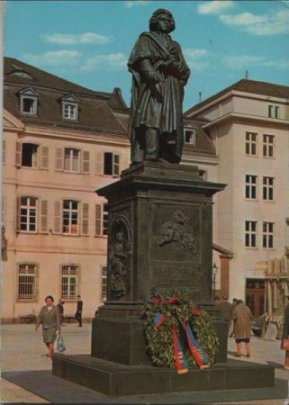 Bonn - Beethovendenkmal - 1976 Bonn - Beethovendenkmal - 1976
