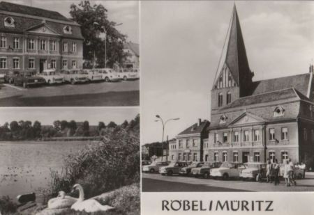 Röbel - mit 3 Bildern - 1976 Röbel - mit 3 Bildern - 1976