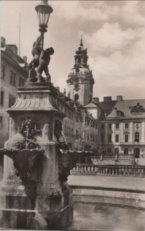 Rudolstadt - Heidecksburg, Hof - 1959 Rudolstadt - Heidecksburg, Hof - 1959