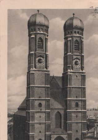München - Frauenkirche - 1958 München - Frauenkirche - 1958