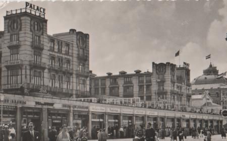 Niederlande - Scheveningen - Boulevard - ca. 1955 Niederlande - Scheveningen - Boulevard - ca. 1955