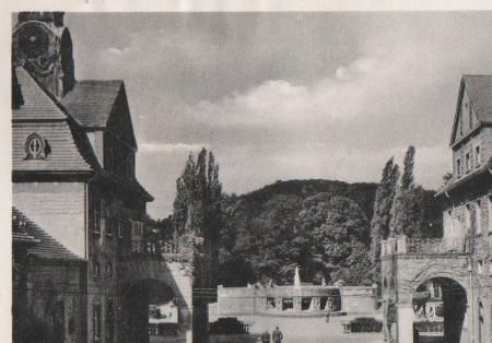 Bad Nauheim - Sprudelhof - ca. 1955 Bad Nauheim - Sprudelhof - ca. 1955