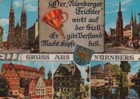 Nürnberg - u.a. Henkersteg - 1965 Nürnberg - u.a. Henkersteg - 1965