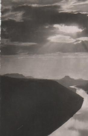 Königstein - Sächs. Schweiz - Abendstimmung Elbe - 1964 Königstein - Sächs. Schweiz - Abendstimmung Elbe - 1964