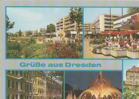Dresden - Am Neustädter Markt - 1990 Dresden - Am Neustädter Markt - 1990