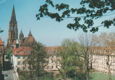 Freiburg - Erzbischöfl. Theologisches Konvikt, Freiburg - ca. 1980 Freiburg - Erzbischöfl. Theologisches Konvikt, Freiburg - ca. 1980