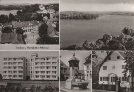 Buckow - u.a. Sanatorium Waldfrieden - ca. 1975 Buckow - u.a. Sanatorium Waldfrieden - ca. 1975