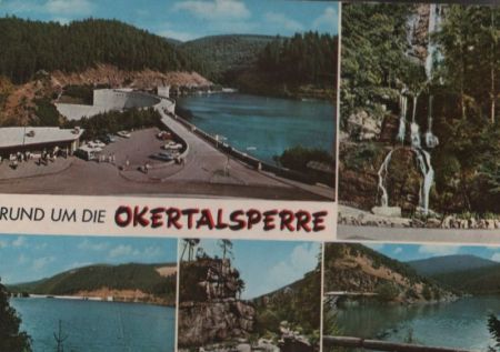 Okertalsperre - 5 Teilbilder - 1976 Okertalsperre - 5 Teilbilder - 1976