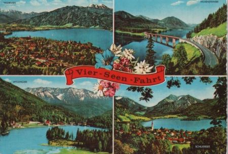Tegernsee - Vier-Seen-Fahrt - ca. 1975 Tegernsee - Vier-Seen-Fahrt - ca. 1975