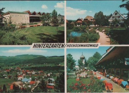 Hinterzarten - mit 4 Bildern - 1980 Hinterzarten - mit 4 Bildern - 1980