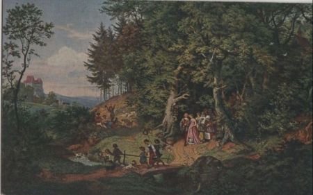 Richter - Brautzug im Frühling Richter - Brautzug im Frühling