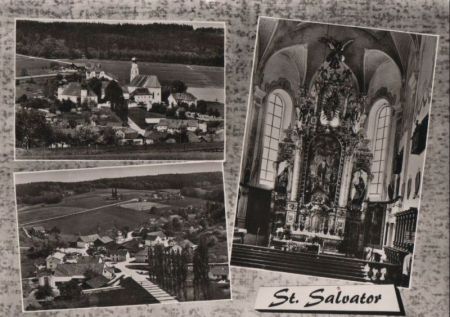Sankt Salvator (OT von Bad Griesbach) - Prämonstrateser-Abtei - 1972 Sankt Salvator (OT von Bad Griesbach) - Prämonstrateser-Abtei - 1972