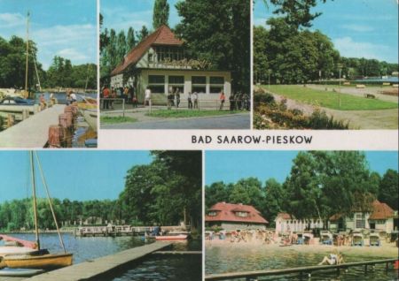 Bad Saarow-Pieskow - u.a. Erich-Weinert-Platz - 1976 Bad Saarow-Pieskow - u.a. Erich-Weinert-Platz - 1976