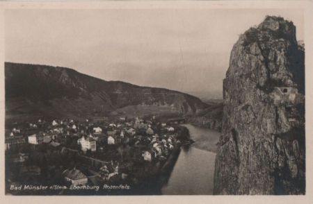 Bad Münster am Stein-Ebernburg - Rotenfels - ca. 1950 Bad Münster am Stein-Ebernburg - Rotenfels - ca. 1950
