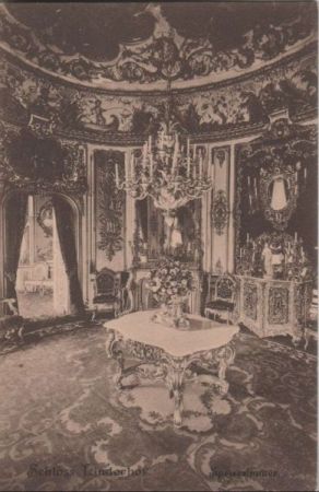 Ettal, Linderhof - Speisezimmer - ca. 1935 Ettal, Linderhof - Speisezimmer - ca. 1935
