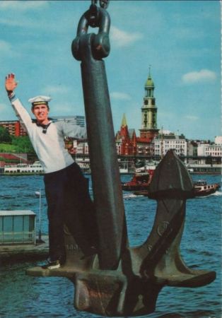 Hamburg - Hafen mit Michel - 1998 Hamburg - Hafen mit Michel - 1998