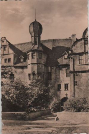 Glauchau - Schloß, Innenhof - 1958 Glauchau - Schloß, Innenhof - 1958