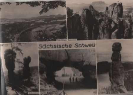 Sächsische Schweiz - u.a. Basteibrücke - 1966 Sächsische Schweiz - u.a. Basteibrücke - 1966