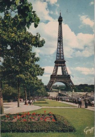 Frankreich - Paris - La Tour Eiffel - 1971 Frankreich - Paris - La Tour Eiffel - 1971