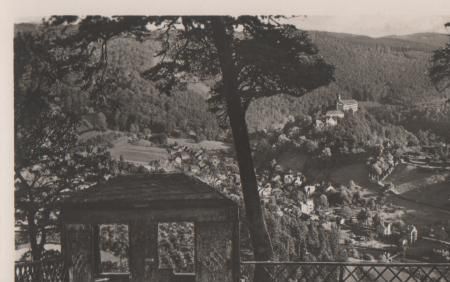 Schwarzburg u. Trippsteinhäuschen - ca. 1955 Schwarzburg u. Trippsteinhäuschen - ca. 1955