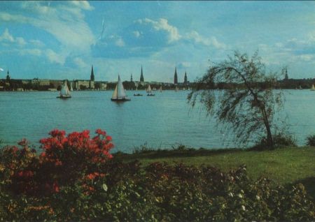 Hamburg - Außenalster - ca. 1980 Hamburg - Außenalster - ca. 1980