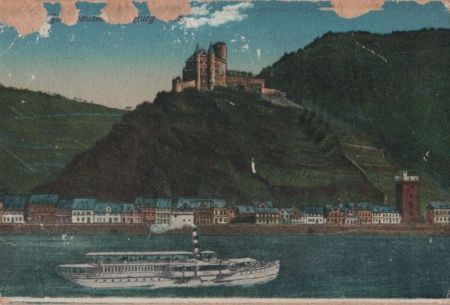 Burg Katz, St. Goarshausen - ca. 1920 Burg Katz, St. Goarshausen - ca. 1920