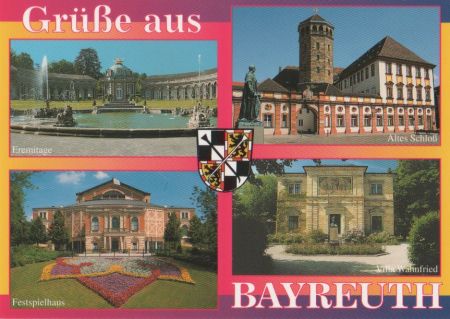 Bayreuth - u.a. Wahnfried - ca. 1995 Bayreuth - u.a. Wahnfried - ca. 1995