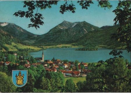 Schliersee - mit Jägerkamp - 1975 Schliersee - mit Jägerkamp - 1975