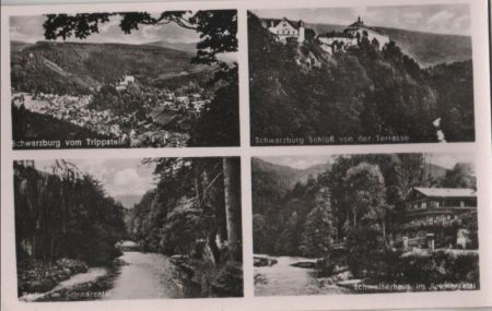 Schwarzburg - u.a. Schweizerhaus - ca. 1950 Schwarzburg - u.a. Schweizerhaus - ca. 1950
