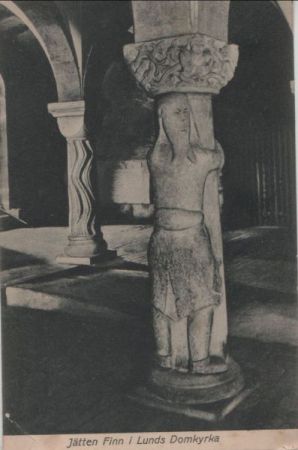 Schweden - Lund - Domkyrka, Jätten Finn - ca. 1920 Schweden - Lund - Domkyrka, Jätten Finn - ca. 1920