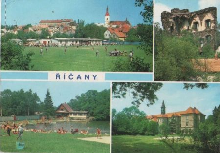 Tschechien - Ricany - mit 4 Bildern - ca. 1980 Tschechien - Ricany - mit 4 Bildern - ca. 1980