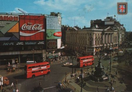Großbritannien - London - Piccadilly Circus - 1984 Großbritannien - London - Piccadilly Circus - 1984