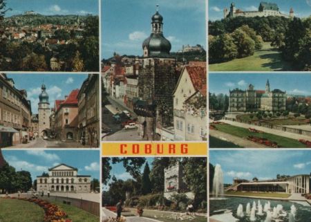 Coburg - mit 8 Bildern - 1974 Coburg - mit 8 Bildern - 1974