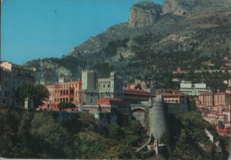 Monaco - Monte Carlo - Le Palais du Prince - 1966 Monaco - Monte Carlo - Le Palais du Prince - 1966