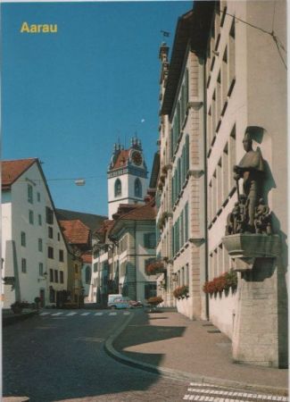 Schweiz - Aarau - Altstadt - ca. 1980 Schweiz - Aarau - Altstadt - ca. 1980