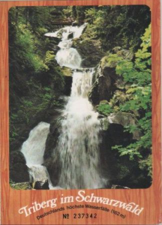 Triberg - Wasserfälle - 1987 Triberg - Wasserfälle - 1987