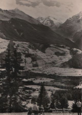 Österreich - Pass Thurn Straße - Tauernblick - ca. 1965 Österreich - Pass Thurn Straße - Tauernblick - ca. 1965
